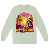 Matcha you had me at day drinking Long Sleeve Tee - texasbilliewilder