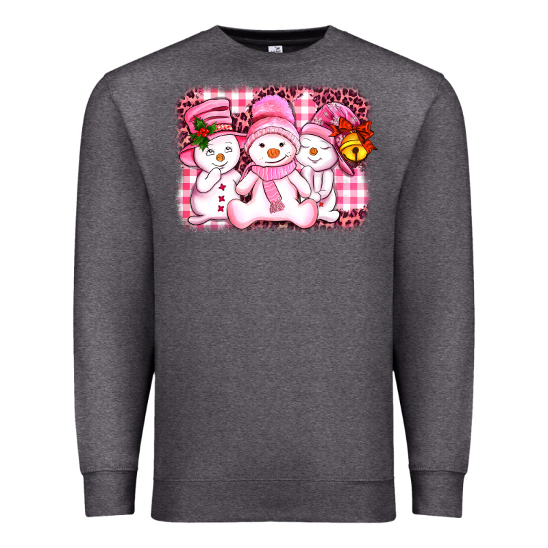 Chillin Pink   With My Snowmies  Ado Premium Sweatshirt by AdoDesignShop | Teevron