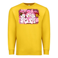 Lemon chillin pink   with my snowmies  ado Premium Sweatshirt - AdoDesignShop