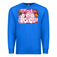 True Royal chillin pink   with my snowmies  ado Premium Sweatshirt - AdoDesignShop