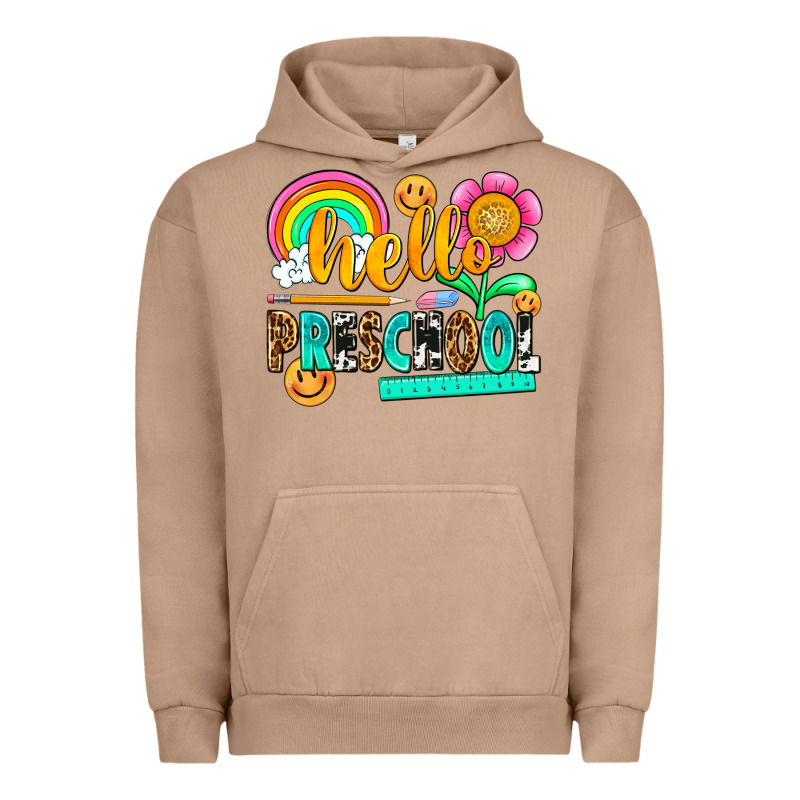 Hello Preschool Urban Hoodie by NancyCooperArtShop | Teevron