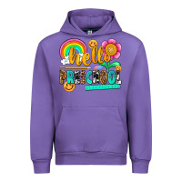Tulip hello preschool Urban Hoodie - NancyCooperArtShop