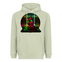 Matcha HOUSE CAT (Rainbow DJ Kitty) Heavyweight Hoodie - Bettercallsaul