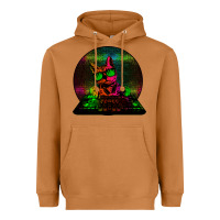 Meerkat HOUSE CAT (Rainbow DJ Kitty) Heavyweight Hoodie - Bettercallsaul