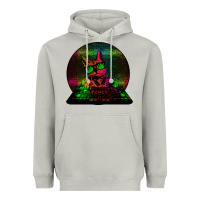Moon Dust HOUSE CAT (Rainbow DJ Kitty) Heavyweight Hoodie - Bettercallsaul