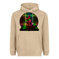 Mushroom HOUSE CAT (Rainbow DJ Kitty) Heavyweight Hoodie - Bettercallsaul