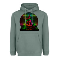 Sage HOUSE CAT (Rainbow DJ Kitty) Heavyweight Hoodie - Bettercallsaul