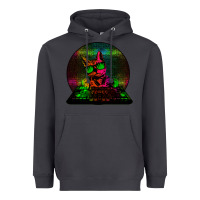 Smoke HOUSE CAT (Rainbow DJ Kitty) Heavyweight Hoodie - Bettercallsaul
