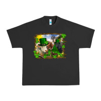 Pigment Black st patricks day cows Urban Heavy Tee - RanaPortraitStore