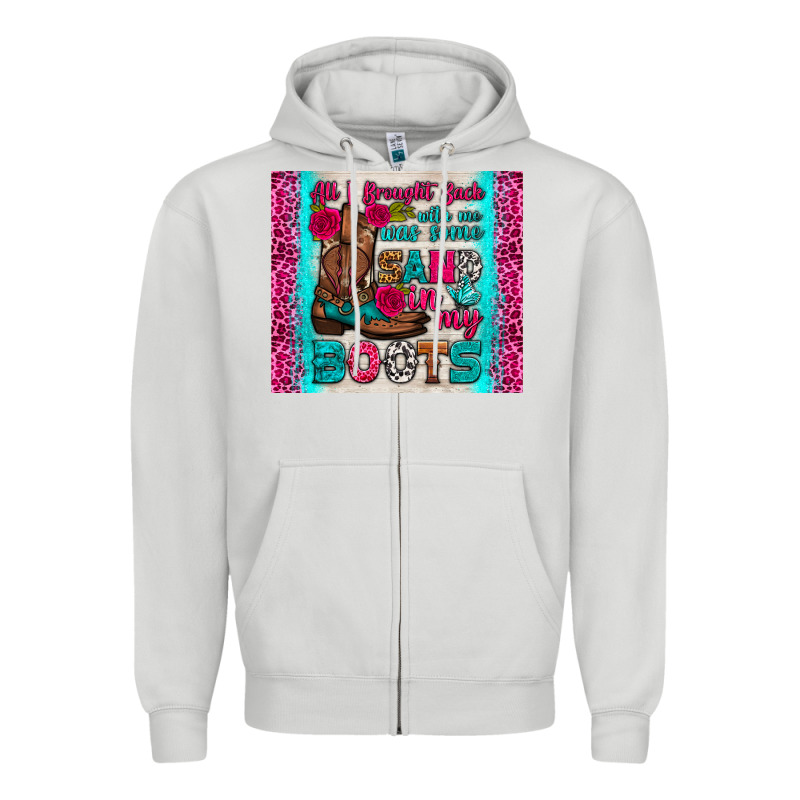 All I Brought Back With Me Was Some Sand In My Boots Tumbler Zipper Hoodie by HRA Design Shop | Teevron