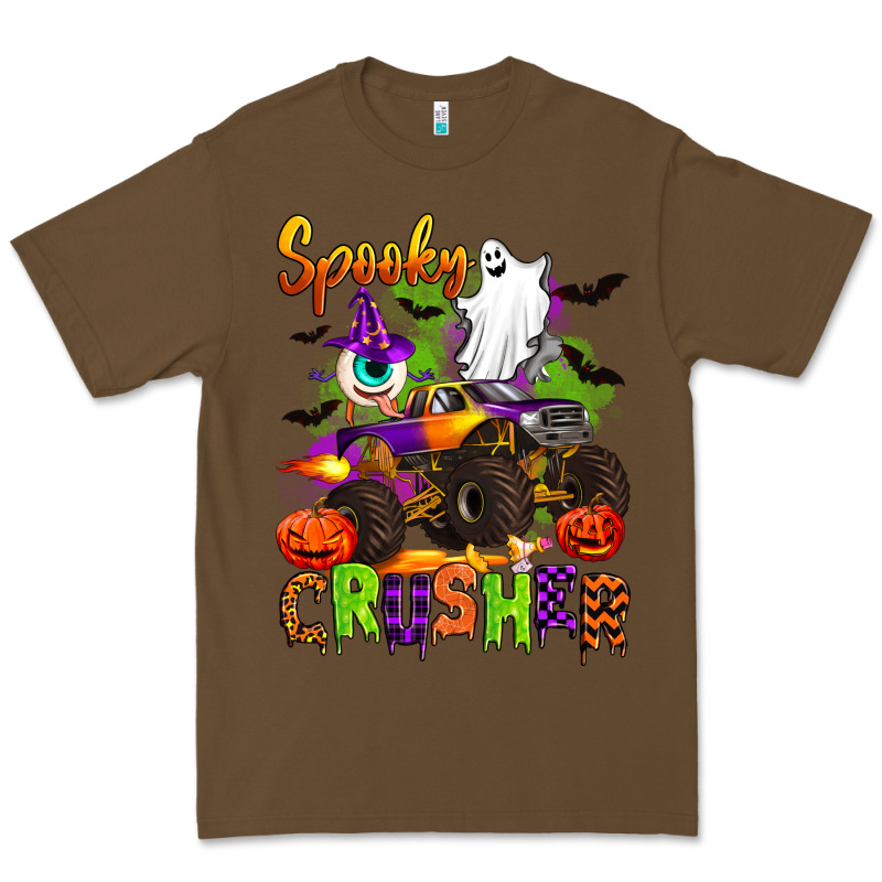 Spooky Cruhser With Monster Truck Premium Tee by Artiststas | Teevron