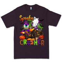 Plum spooky cruhser with monster truck Premium Tee - Artiststas