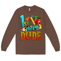 Chestnut 1st grade dude Long Sleeve Tee - texasbilliewilder