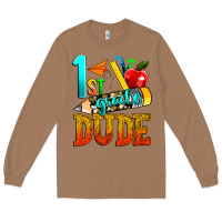 Toasted Coconut 1st grade dude Long Sleeve Tee - texasbilliewilder