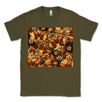 Army Green melanin butterfly Classic Tee - Zillion Design Studio