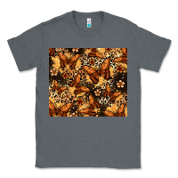 Charcoal Heather melanin butterfly Classic Tee - Zillion Design Studio