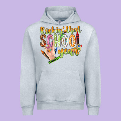 Rockin That School Year Urban Hoodie Designed By Nancycooperartshop