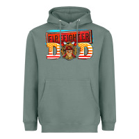 Sage firefighter dad Heavyweight Hoodie - AdoDesignShop