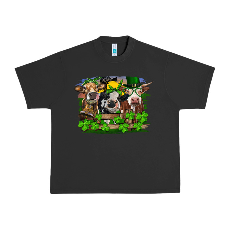 St Patricks Day Heifers Urban Heavy Tee by RanaPortraitStore | Teevron