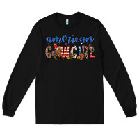 Black american cowgirl Long Sleeve Tee - Zillion Design Studio