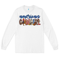 White american cowgirl Long Sleeve Tee - Zillion Design Studio