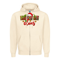 Sandshell christmas pop pop claus Zipper Hoodie - FaDigitalArtStudio