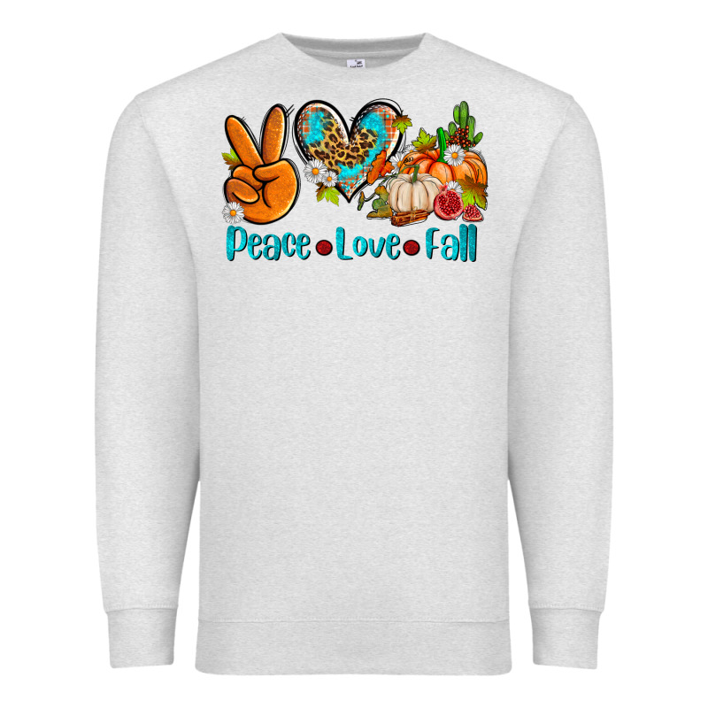 Peace Love Fall Ado Premium Sweatshirt by AdoDesignShop | Teevron