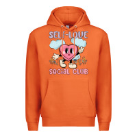 Carrot self love social club Premium Hoodie - MaliasSmallBusiness