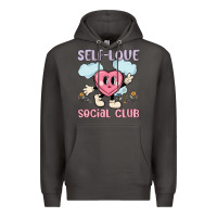 Smoke self love social club Premium Hoodie - MaliasSmallBusiness
