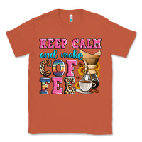 Copper keep calm and make coffee Classic Tee - Zillion Design Studio