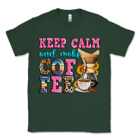 Sports Green keep calm and make coffee Classic Tee - Zillion Design Studio