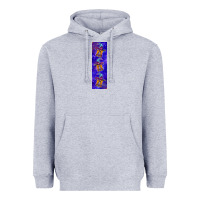 Heather Grey halloween gnome pen wrap Heavyweight Hoodie - BundleAndBundleShop