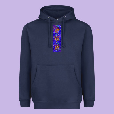 Halloween Gnome Pen Wrap Heavyweight Hoodie Designed By Bundleandbundleshop