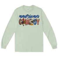 Matcha American cowboy Long Sleeve Tee - Zillion Design Studio