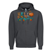 Smoke hello pumpkin Zipper Hoodie - HRA Design Shop