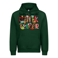 Forest Green santa s favorite bank teller Urban Hoodie - MaliasSmallBusiness