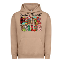 Pigment Burro santa s favorite bank teller Urban Hoodie - MaliasSmallBusiness