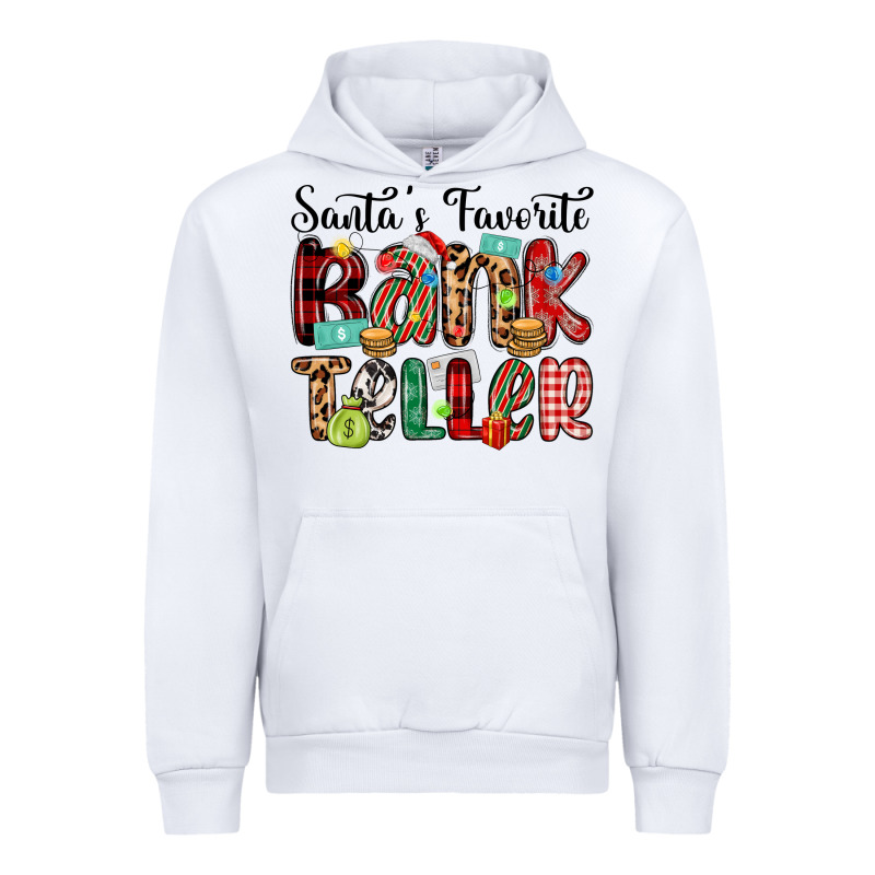 Santa S Favorite Bank Teller Urban Hoodie by MaliasSmallBusiness | Teevron