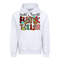 White santa s favorite bank teller Urban Hoodie - MaliasSmallBusiness