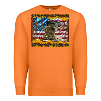 Carrot westerm usa army boots Premium Sweatshirt - Artiststas