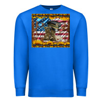 True Royal westerm usa army boots Premium Sweatshirt - Artiststas
