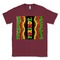 Burgundy juneteenth periodt Classic Tee - Zillion Design Studio