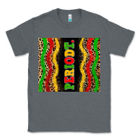 Charcoal Heather juneteenth periodt Classic Tee - Zillion Design Studio