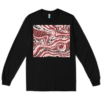 Black pinky leopard and cowhide valentine's day Long Sleeve Tee - RanaPortraitStore