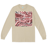 Mushroom pinky leopard and cowhide valentine's day Long Sleeve Tee - RanaPortraitStore