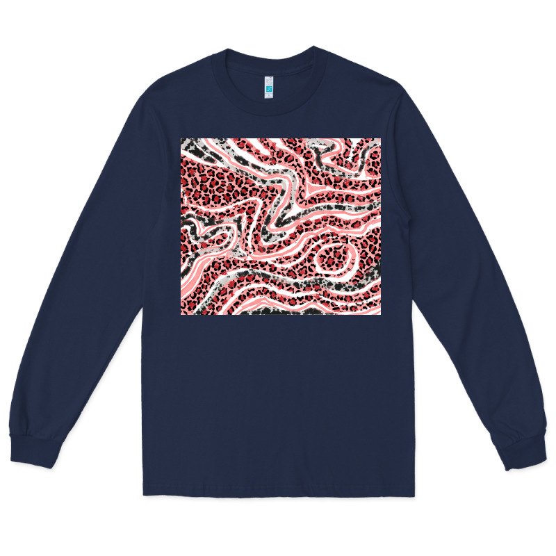 Pinky Leopard And Cowhide Valentine's Day Long Sleeve Tee by RanaPortraitStore | Teevron