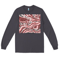 Smoke pinky leopard and cowhide valentine's day Long Sleeve Tee - RanaPortraitStore