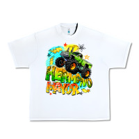 White hermano mayor Urban Heavy Tee - BarkalooDesign