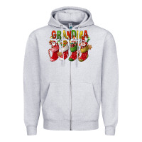 Christmas Grandma Zipper Hoodie | Teevron