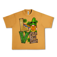 Peanut Butter st patricks day gnomes shamrock love Urban Heavy Tee - RanaPortraitStore